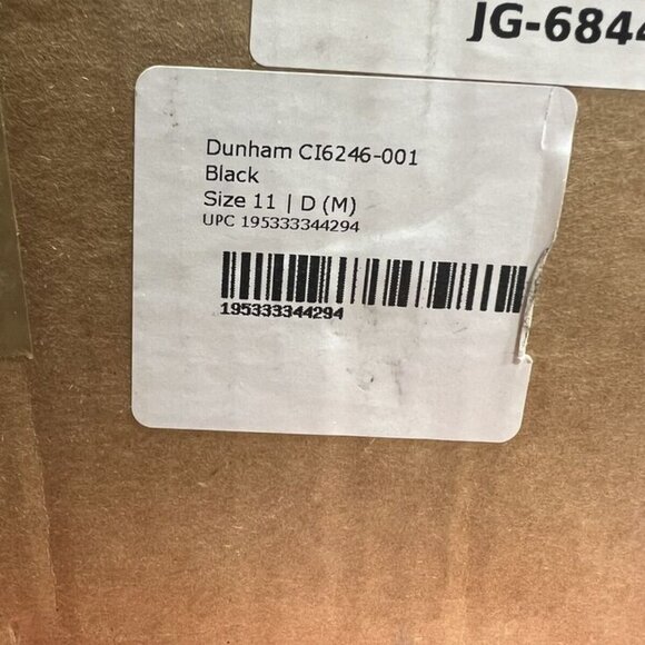 Dunham Mens Glastonbury Mid Boot Waterproof Black Size 11 M